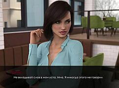 Mia says, 'Watch my slutty milf handjob in this 3D anime'