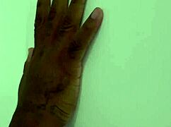 EBONY STEPDUGHTER SURPRISED BY STEPDADS BBC!