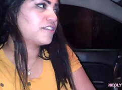 i stoped on the street to ask for info and ended up sucking a stranger in my car