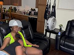 Construction worker Kendale assists client on the job site