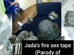Jada Fire's wild sex tape parody with farting cum
