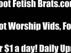 We Know You Sneak into Our Room and Smell Our Socks! Get Caught in Femdom Fetish Action.