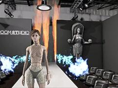 fallout 4 sporty fashion on fire? so sexy.