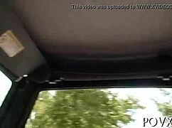 Destiny Jaymes Sucking Hard in Wet Petite POV Action