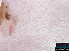 Petite Latina Teen Toni Maria Performs Solo Striptease For Playboy, Undressing Slowly