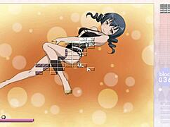 Makishima Saori Strips Intensely