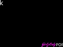 Lesbian sensual with luscious asses and oral skills