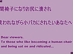 submissive man licks lily hosho while she laughs softly.