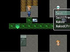 Oh man, I swear John cummed twice between her giant tits in this hentai game ep 22...