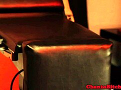 Femdom Mistress Punishes Bound Lesbian Submissives