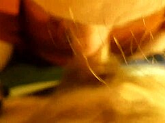 Watch this horny wife eagerly sucking my dick like she can't get enough.