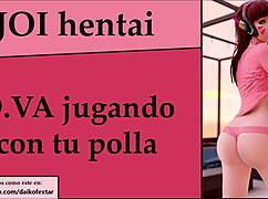 D Va Wants To Play With Your Cock In Joi Game