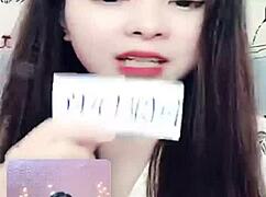 pretty bunny performs live show with full face and engaging conversation