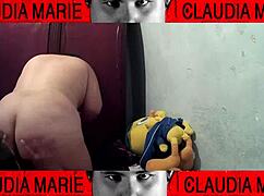 european woman enjoys oral before dinner, getting excited and climaxing on friend's face