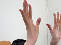 'Are these wet female hands asian?'