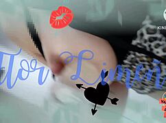 Peruvian Babe Receives Oiled Dildo Gift For Love Day In Bath