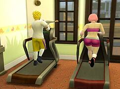 naruto hentai ep 24 shows naruto banging sakura anally while sasuke watches.