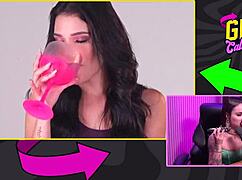 monique bertolini falando das modelos gostosas da california tv