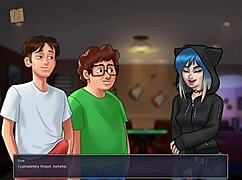 summertime saga 159 with big cock and small tits