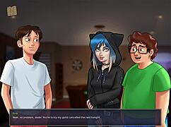 summertime saga 159 with big cock and small tits