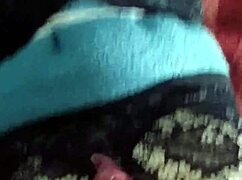 Debuting Used Lingerie from Aunt with Big Tits and Anal Action