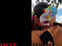 Girlfriend Fucks Cousin in Public Medellin Colombia