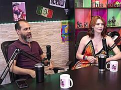 I See Reh Queen And Kstro In Sheer Red Lingerie Giving Pleasure