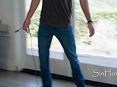 Lucas Frost fucks Nicole Doshi's pussy hard in cowgirl