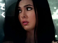 ebony teen 18+ bound and pounded hard in bondage