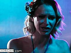 i'm emma hix, hot secret agent, gettin pounded hard by a tiki hostage, oh no!