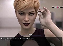 alex bangs nora in all holes inside ladies washroom in hentai game