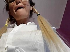 Foot Fetish In Neylon Bdsm Spit!