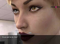 alex bangs nora in all holes inside ladies washroom in hentai game