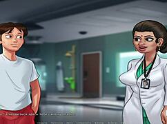 Summertime Saga: Big Titted Babe Sucked Off By New Character E3 27