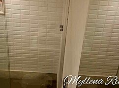 Leo Ogro caught me playing in the bathroom!