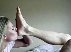 Foot Licking Worship! Kate Truu Commands Feet Play