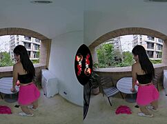 Vrlatina Huge Breast Latina In First Porn Scene POV Sex