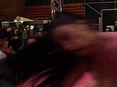 Evita Love Performs Erotic Masturbation Dance In Barcelona Salon