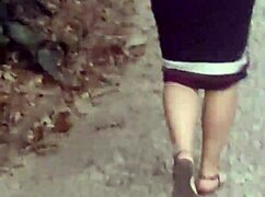 Naughty Woman Masturbates In Sao Paulo Public Park