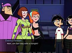 Danny Phantom's goth girl gets wild in Amity Park.