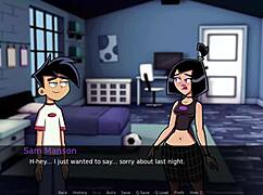 Danny Phantom's goth girl gets wild in Amity Park.