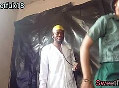 doctor took advantage and gave his patient a HARD FUCK