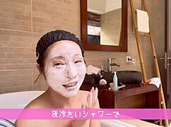 bali morning pool dip with stunning asian solo vibe