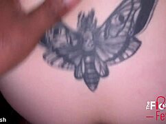 chloe hart bent over whipped bound and creampied by big black cock at fetcon 😈