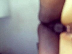 pegando essa safadinha gordinha por tras com um pauzão preto