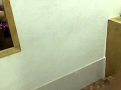 Myanmar student couple sex in front of mirror doggystyle