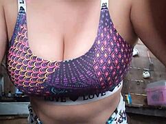 I sent homemade porn to my stepdad to come over. He gave me a wild morning fuck!