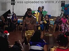 Fat Milfs Watch X-Men Strip Naked in Public