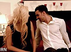 sexy blonde milf says, 'want me to deepthroat your cock and ride in cowgirl for cumshot?'