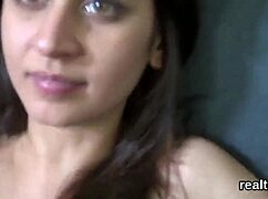 Gorgeous czech kitten lured from mall for steamy pov action.